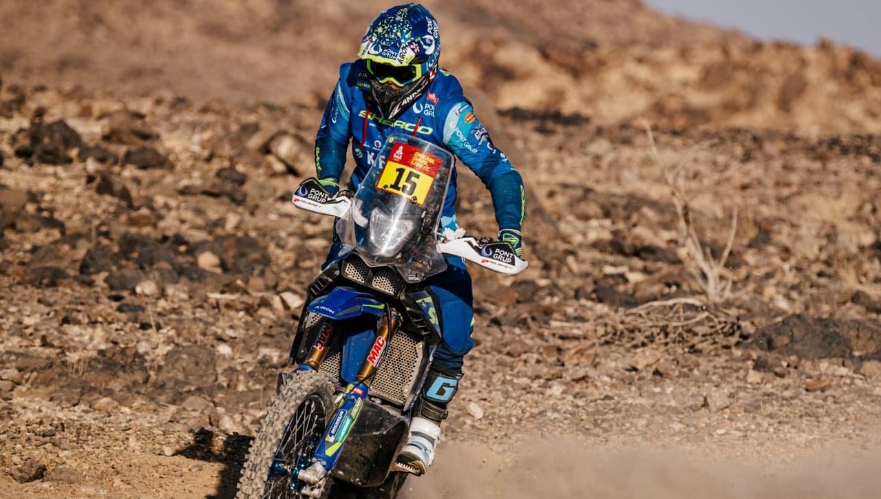 El primer gran momento de España en el Dakar