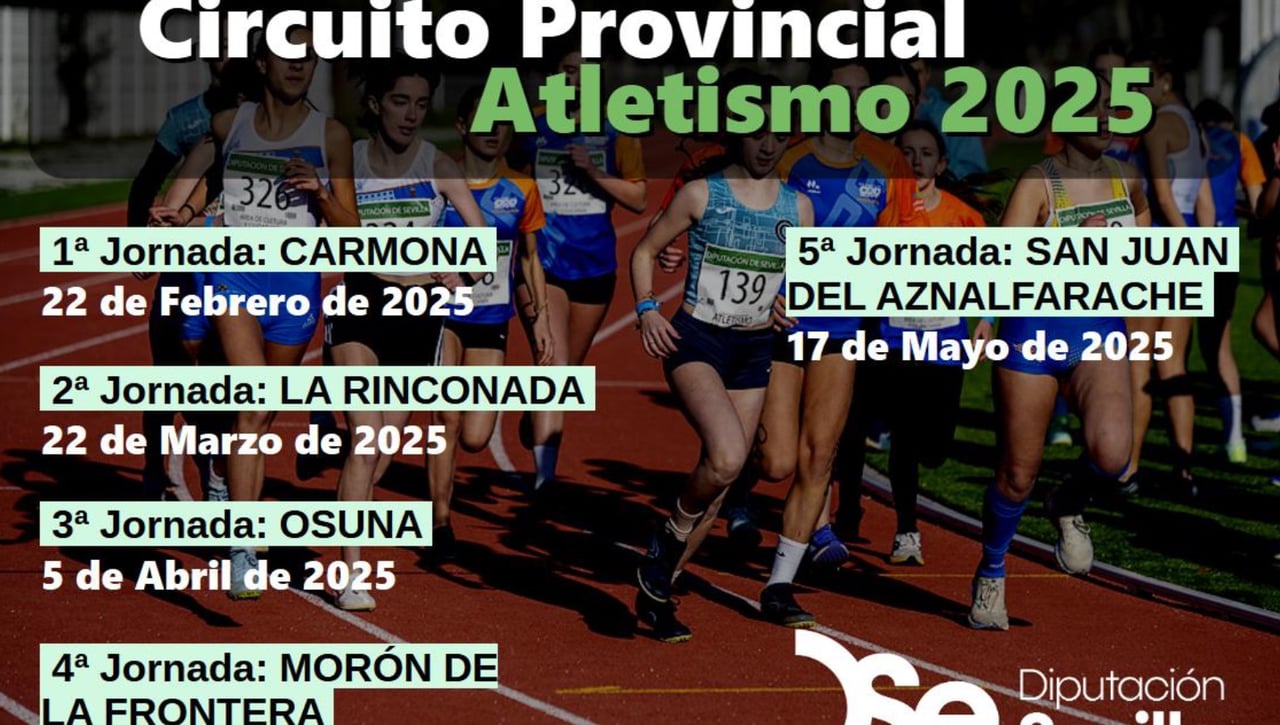 El pistoletazo de salida para el Circuito provincial de Atletismo será este sábado