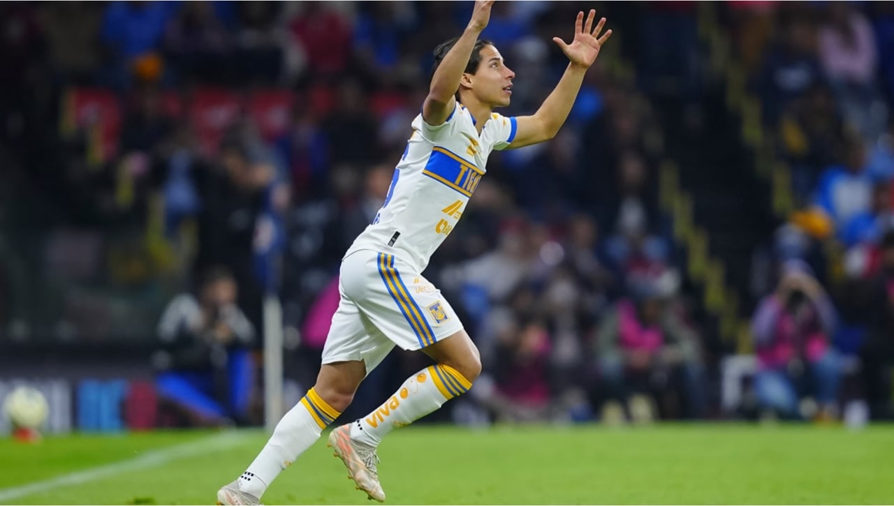 El gran de debut de Lainez con Tigres: a punto de marcar un golazo espectacular
