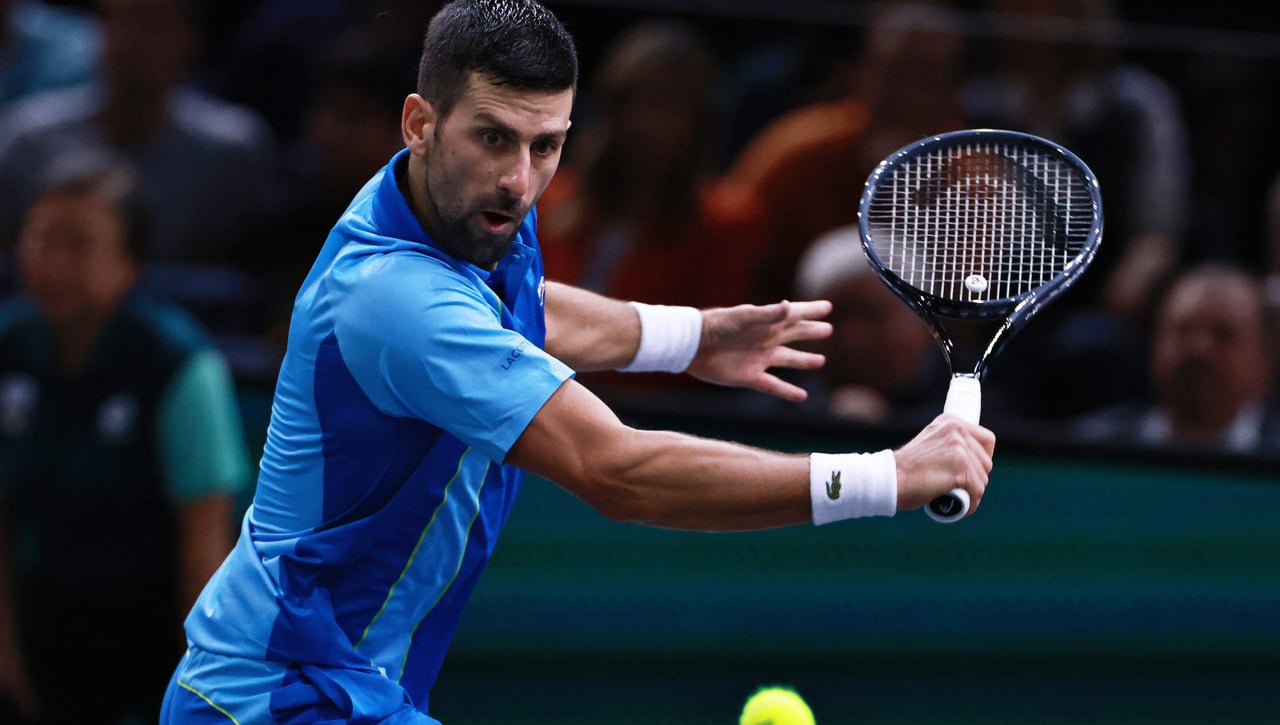 Cae un favorito en Bercy y Novak Djokovic puede respirar tranquilo