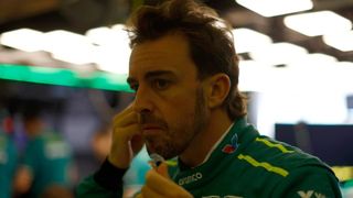 El balance de Fernando Alonso tras el primer día de test con el AM24