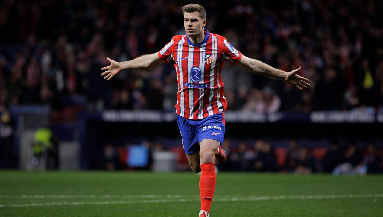 Directa de Sorloth a Pablo Barrios