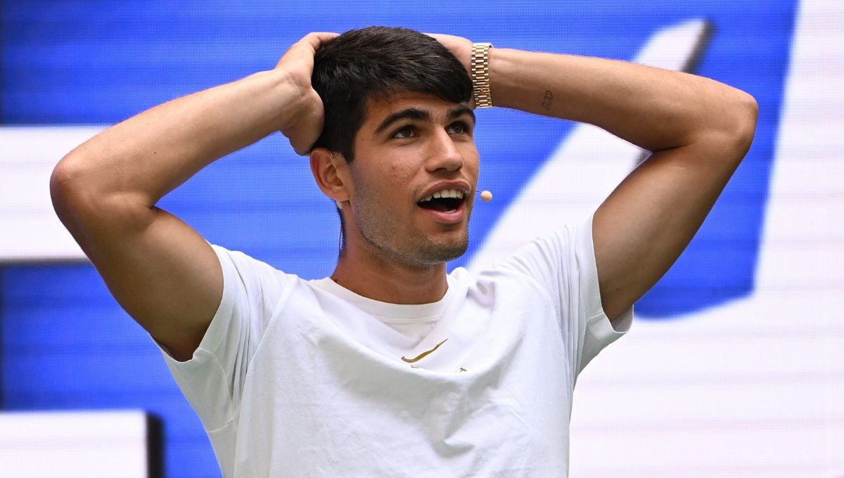 Carlos Alcaraz se mete en un lío con Sinner en Shanghai