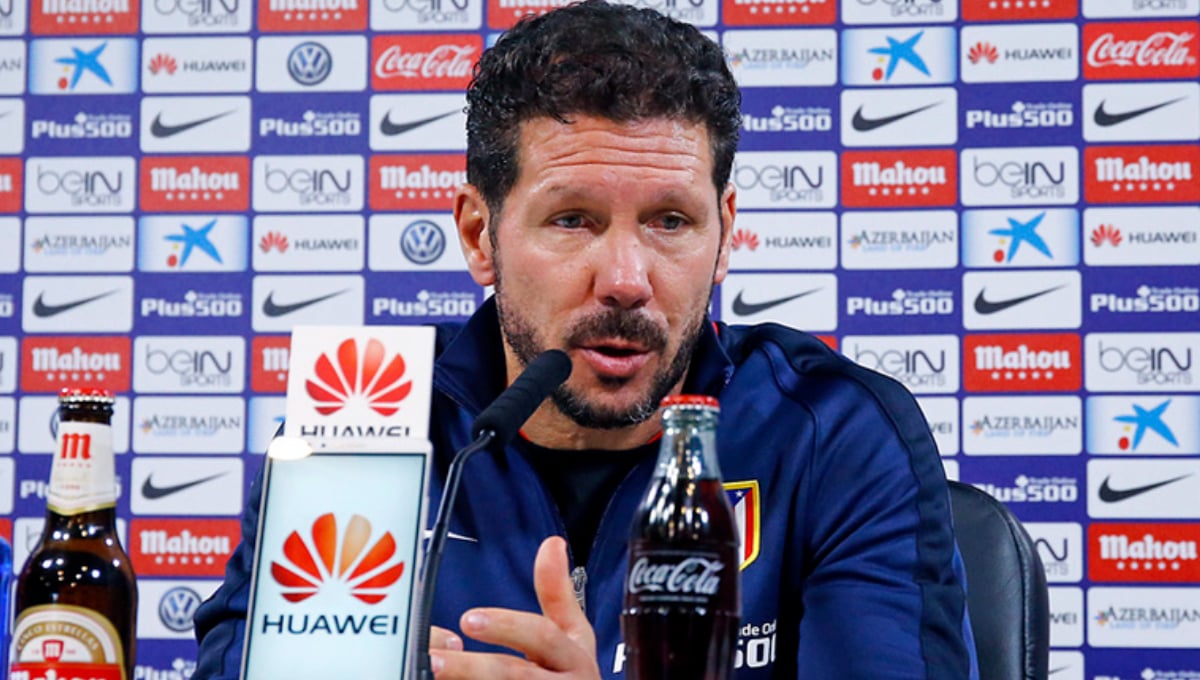 Pellegrini es colmado en elogios por Simeone, técnico del Atlético de Madrid: "Este Betis está muchísimo mejor"