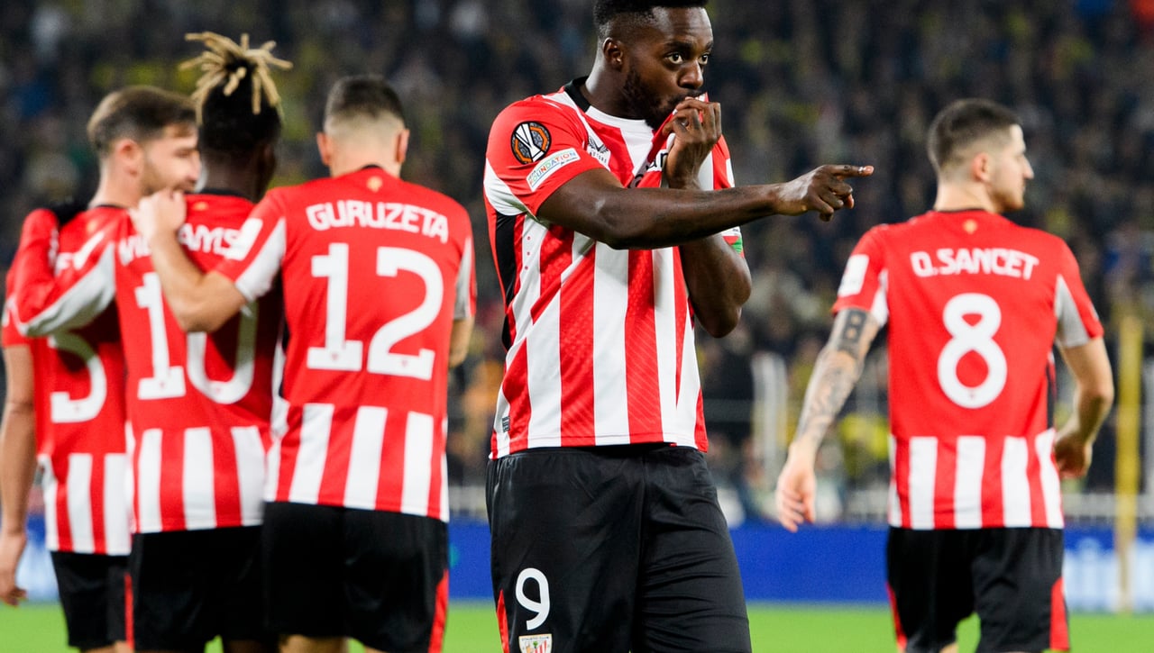Fenerbahçe 0-2 Athletic Club: Iñaki Williams se desata y lleva a los leones al liderato