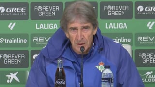 Pellegrini aclara el estado físico de Isco, Amrabat y Lo Celso y es tajante con fichar en enero: "Una cosa es un refuerzo y otra un nombre nuevo"