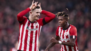 El Athletic ya habla de renovación con Oihan Sancet y Nico Williams