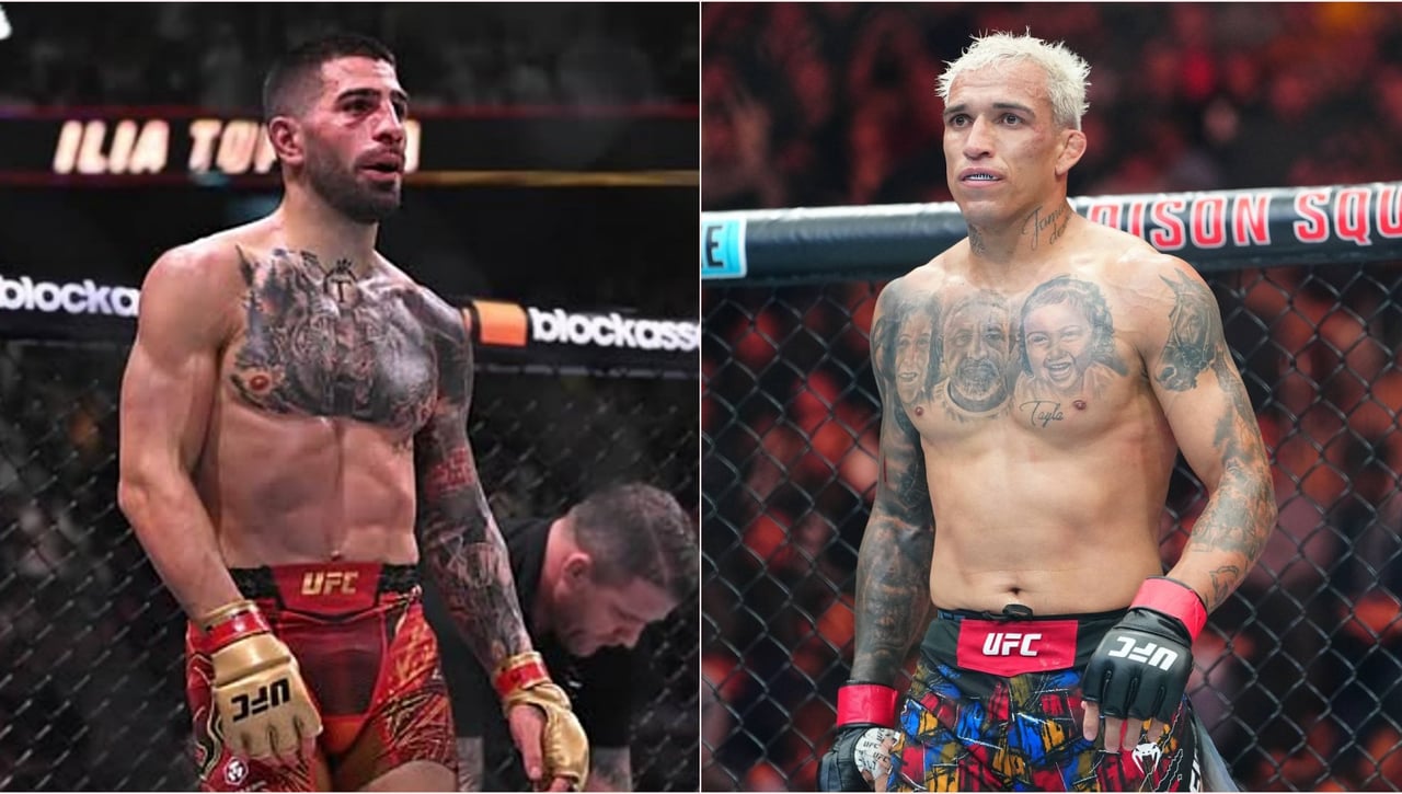 Topuria vs Oliveira | ¿Cuánto miden y pesan Ilia Topuria y Charles Oliveira y en qué categoría pelean?