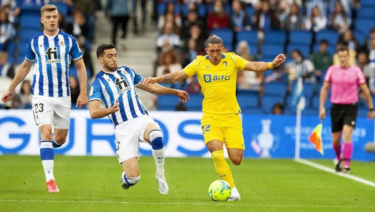 Dónde ver por TV y online el Cádiz CF vs Real Sociedad: Hora y canal