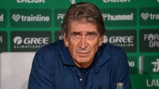 Pellegrini dice sin decir sobre el posible penalti no pitado al Betis: "Esa jugada fue muy importante"