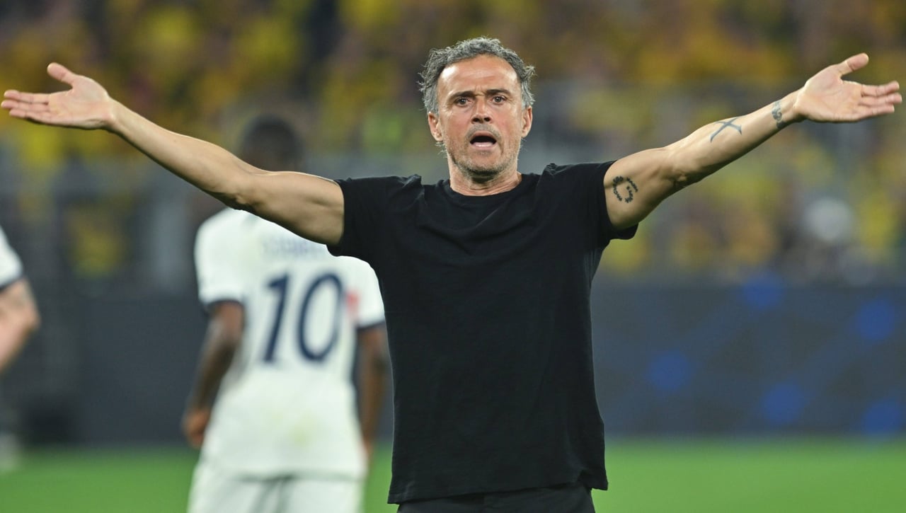 Luis Enrique pierde los nervios e increpa a un periodista