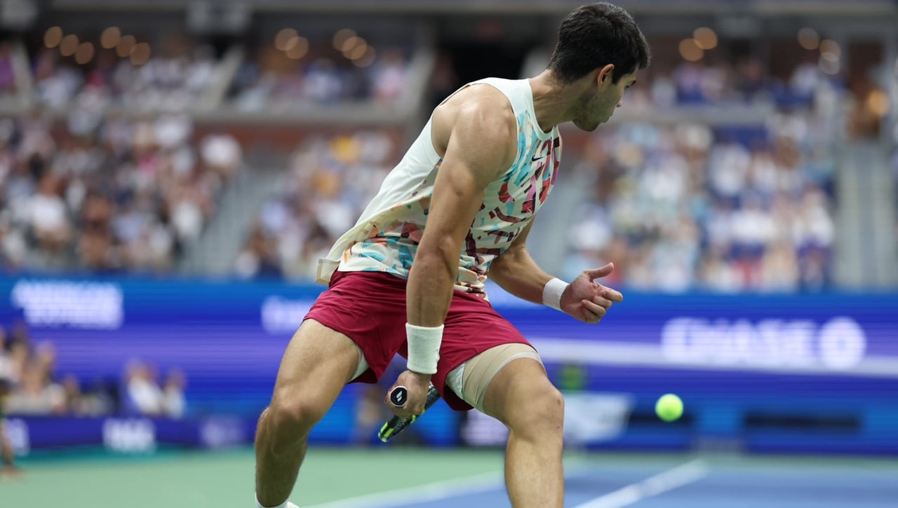 El extraño vendaje de Carlos Alcaraz en el US Open ya tiene explicación