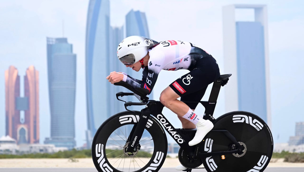 A Tadej Pogacar le sale un digno rival en el UAE Tour