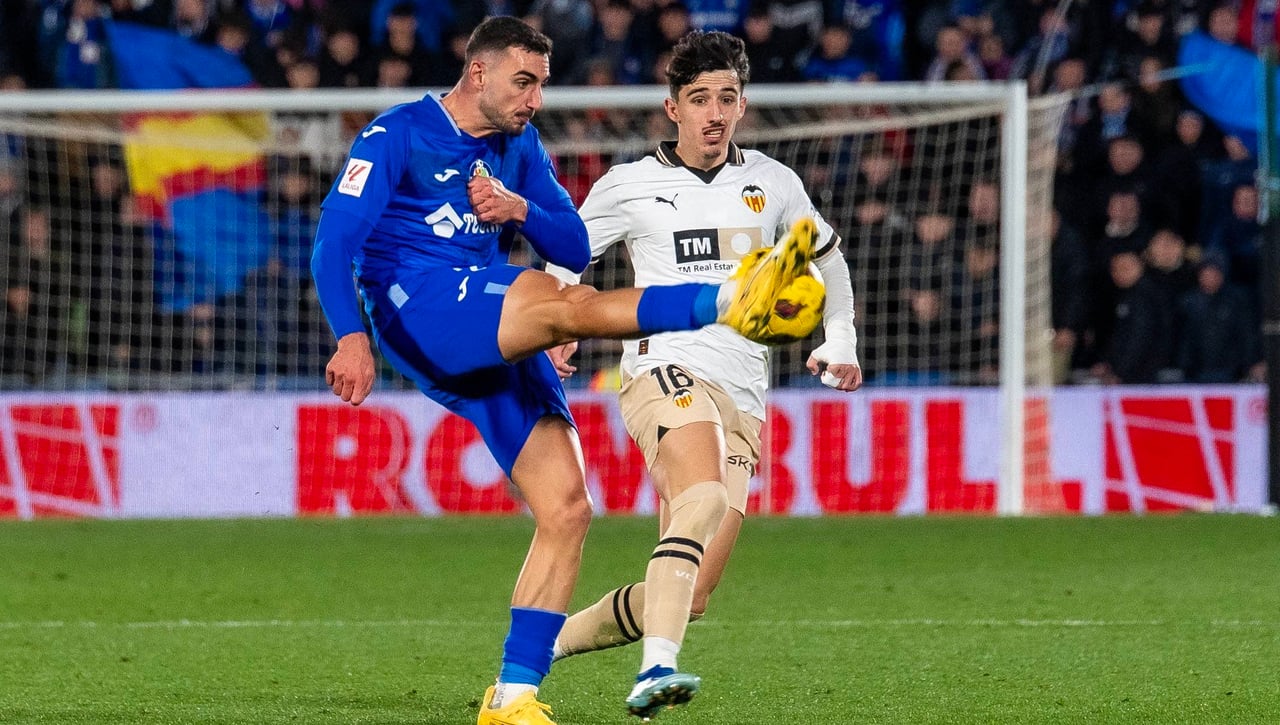 Valencia- Getafe: horario y dónde ver en TV hoy el partido de LaLiga EA Sports