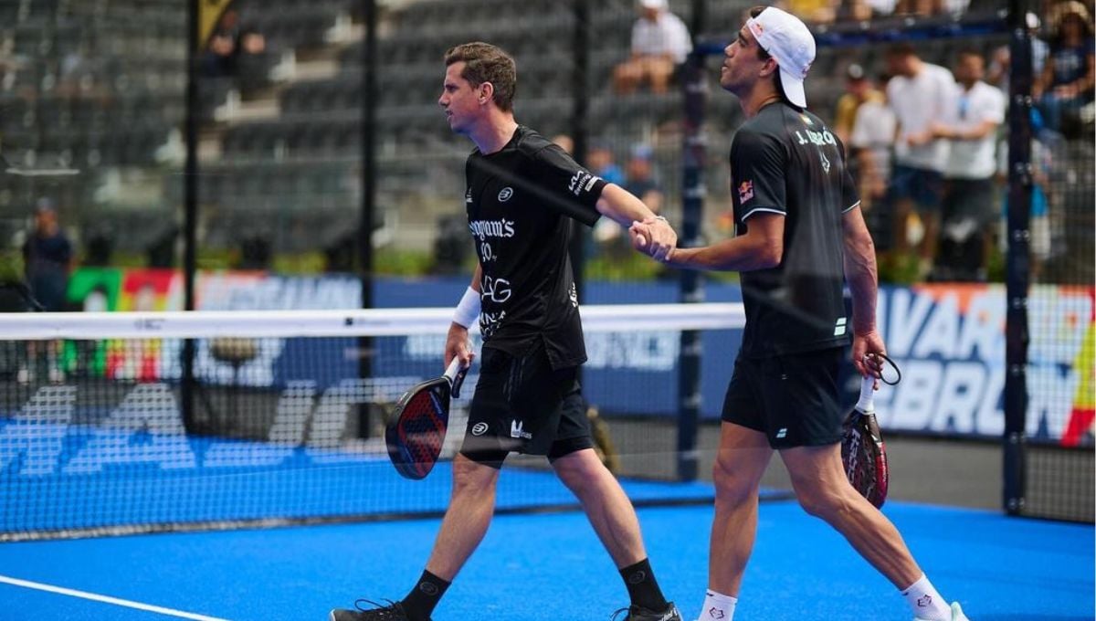 Juan Lebrón señala a Paquito Navarro y éste le costesta