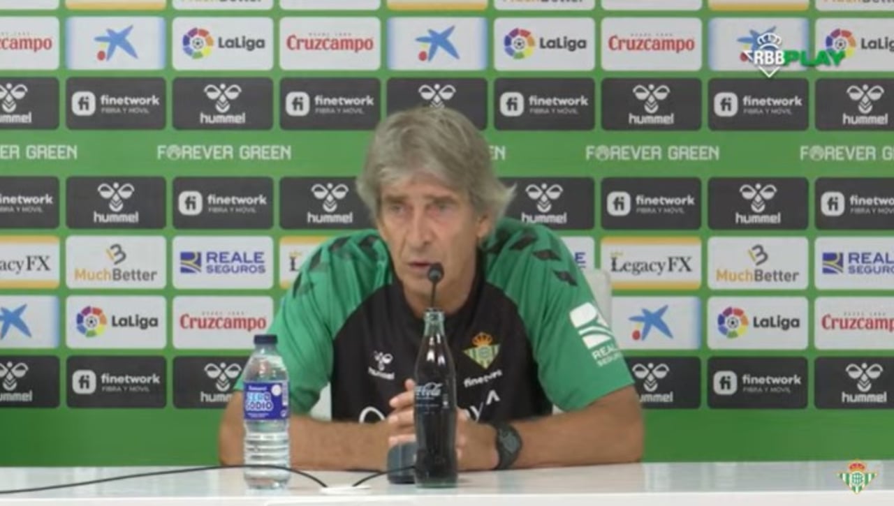 Pellegrini espera "un Sevilla de Champions", no se fía del cansancio y desvela su mayor temor en el derbi