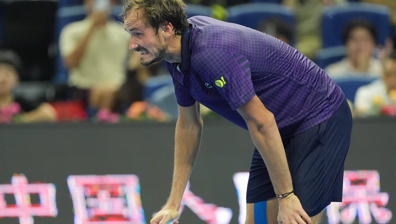 Medvedev siembra dudas en Shanghái: "No estoy seguro de estar preparado para dar más por esto"