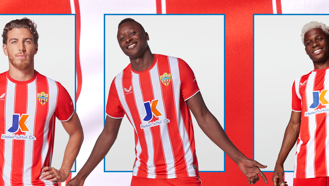 El Almería presenta sus nuevas equipaciones de Castore