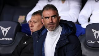 La sincera despedida de Garitano en el Almería