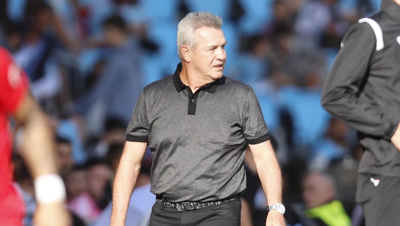 Javier Aguirre, con sus estrellas del Mallorca listas contra el Betis
