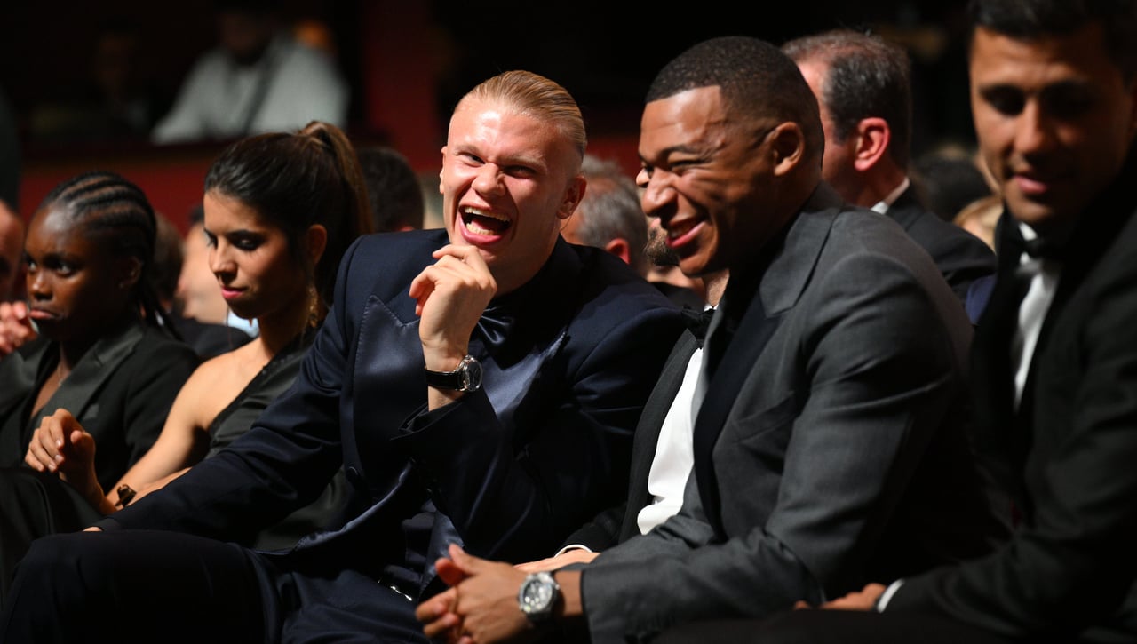 El gesto de Mbappé mientras Bellingham recogía el Trofeo Kopa