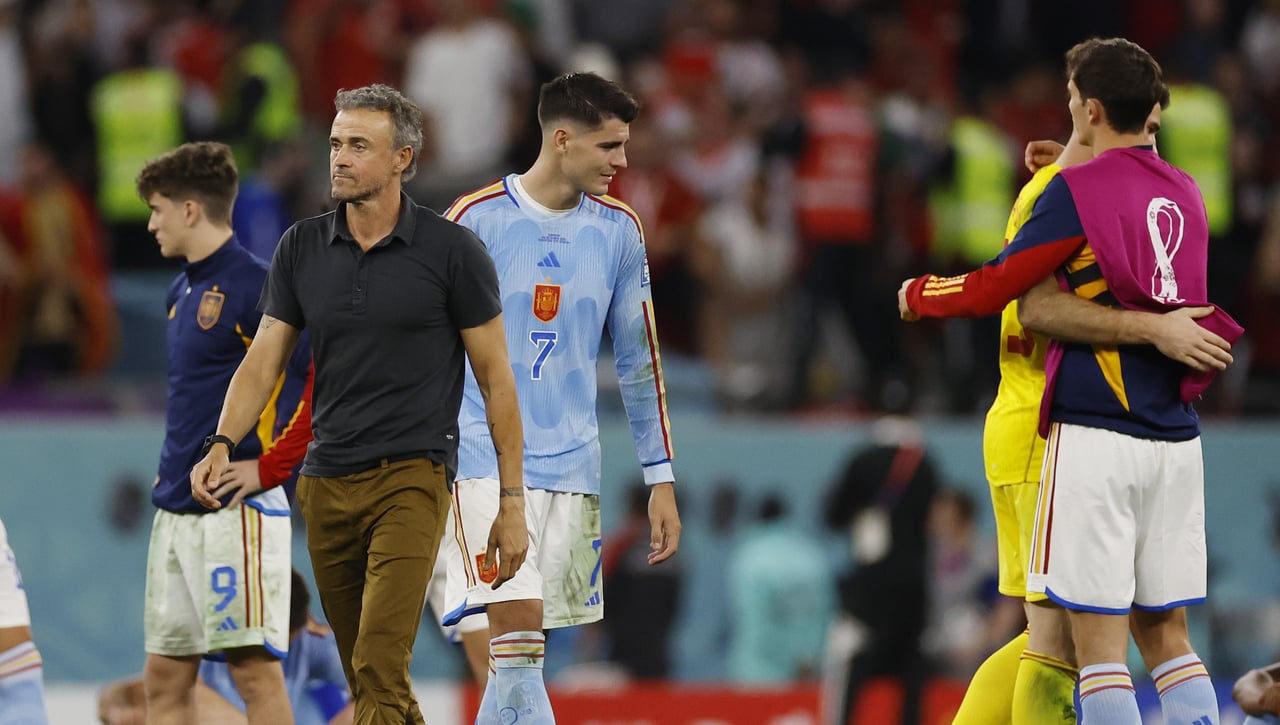 Así olvida Luis Enrique a la selección española