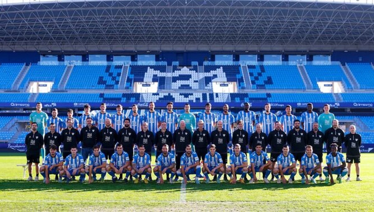 El Málaga ya tiene su foto oficial
