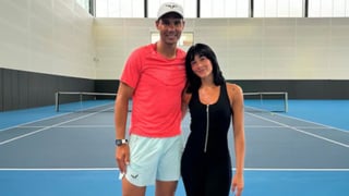 Rafa Nadal prepara los Juegos Olímpicos con Aitana
