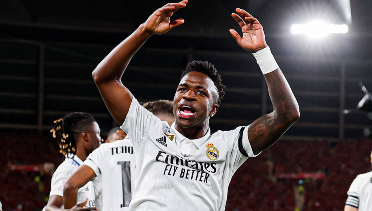 El gesto más feo de Vinicius ante Osasuna en la Copa del Rey y su pique con Chimy Ávila