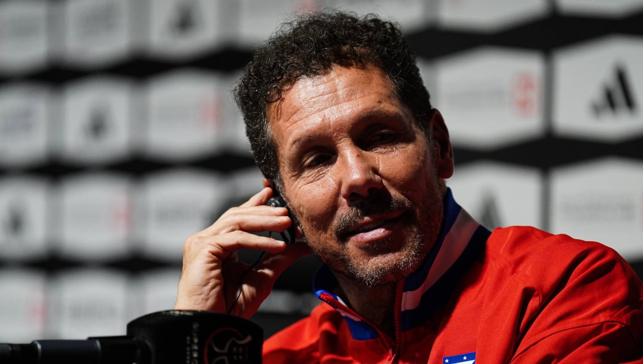 Simeone sobre su objetivo en el Atlético de Madrid: "No voy a parar hasta que las energías se me acaben"