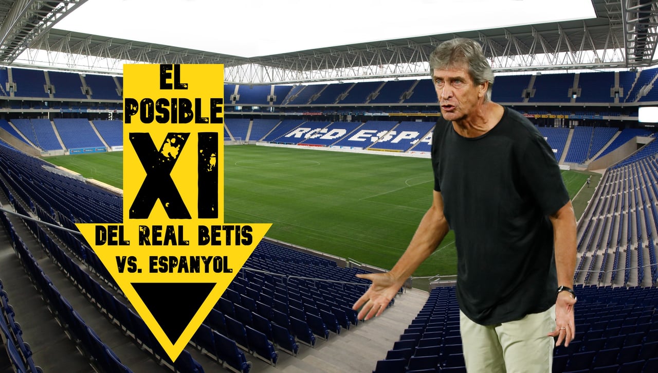 El posible once del Betis en la visita liguera al Espanyol