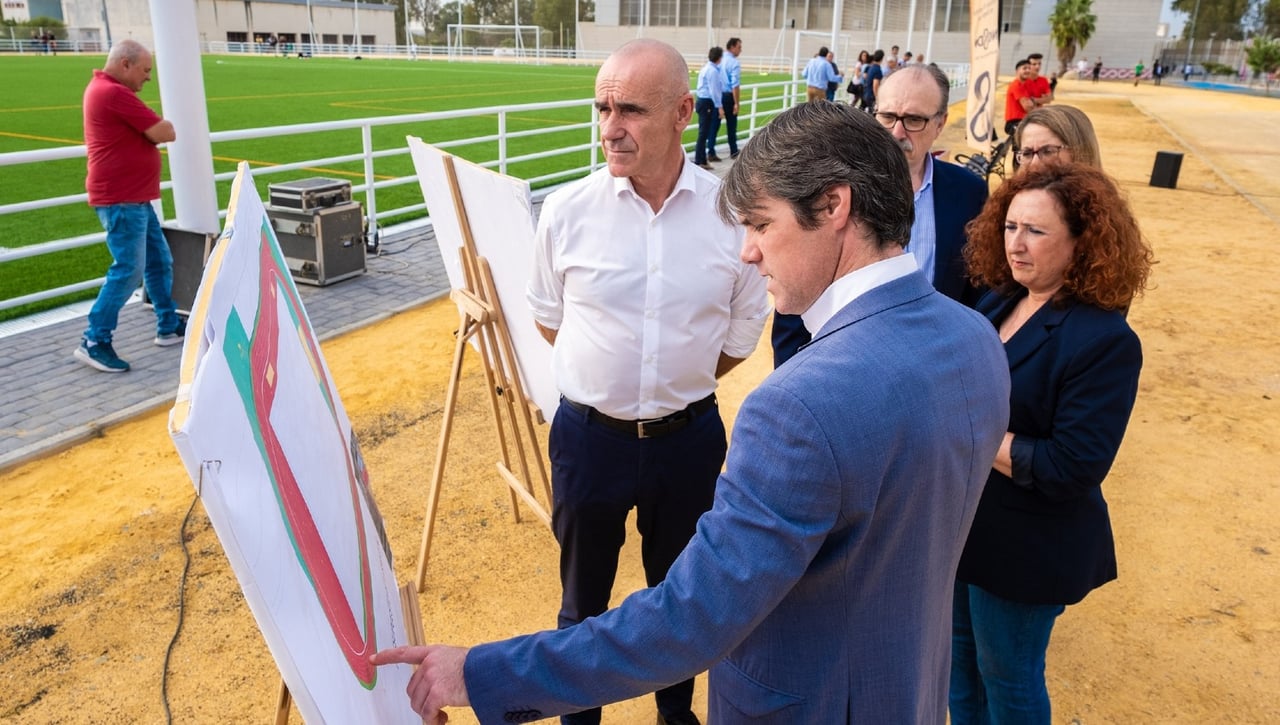 Una pista de atletismo de talla mundial para el CD Bellavista