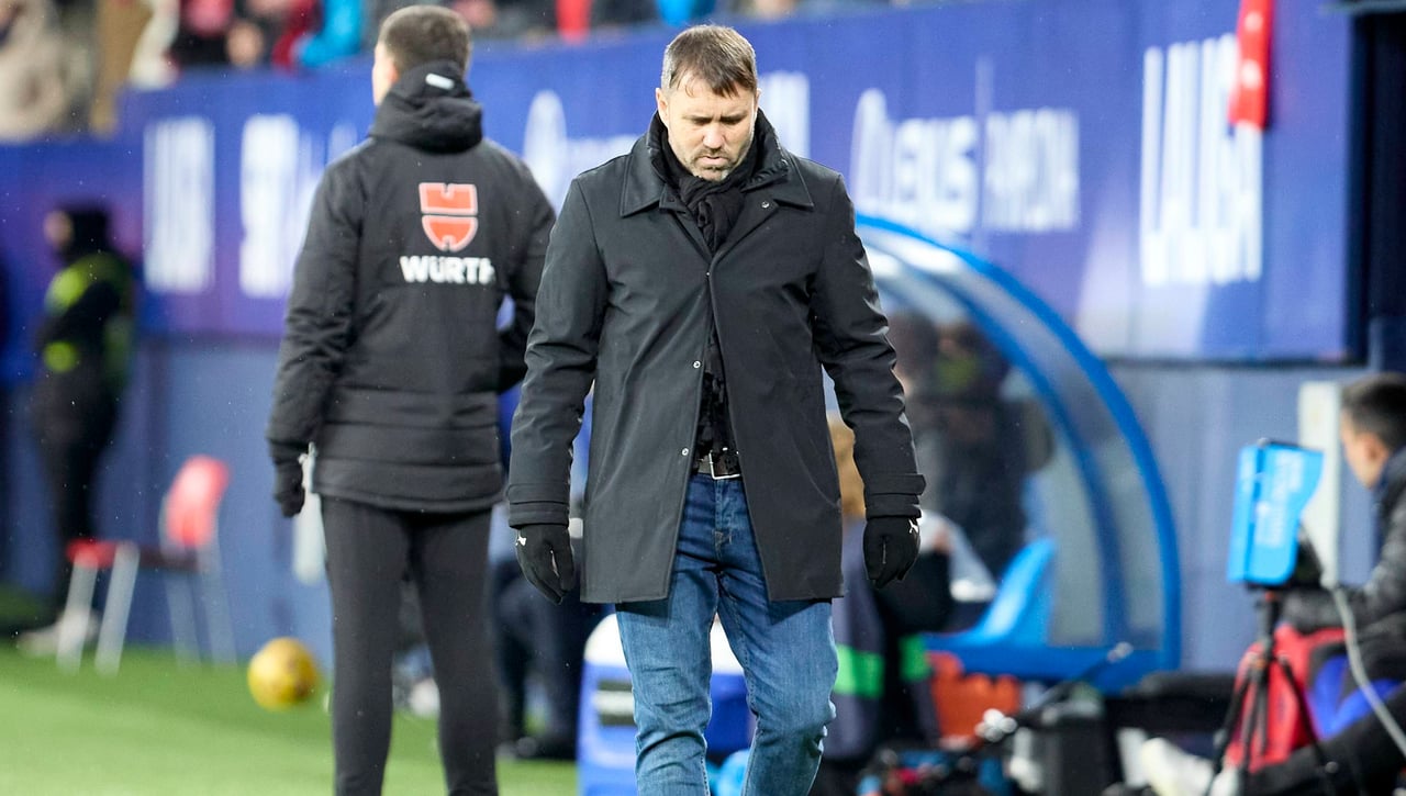 El 'Chacho' Coudet se estrena en Mendizorroza