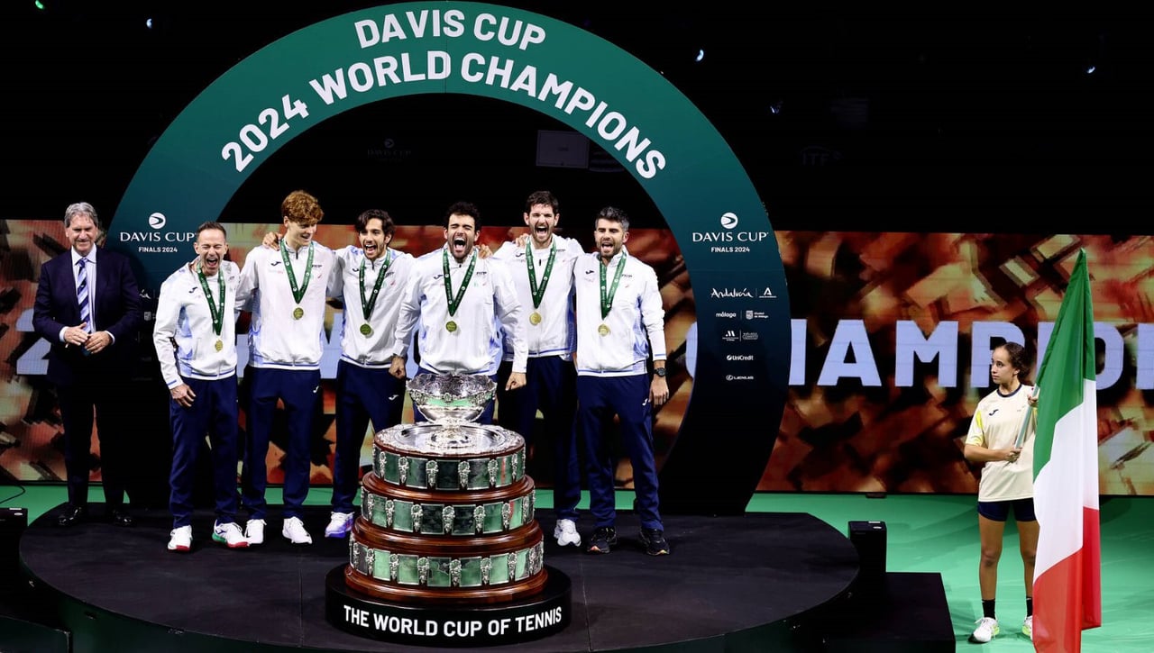 El tenis mundial habla italiano