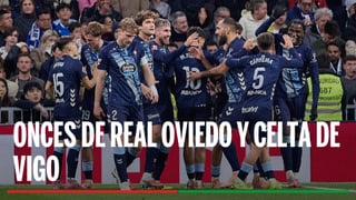 Alineaciones Real Oviedo - Celta de Vigo: Alineación confirmada de Real Oviedo y Celta de Vigo en la jornada 17 de LaLiga