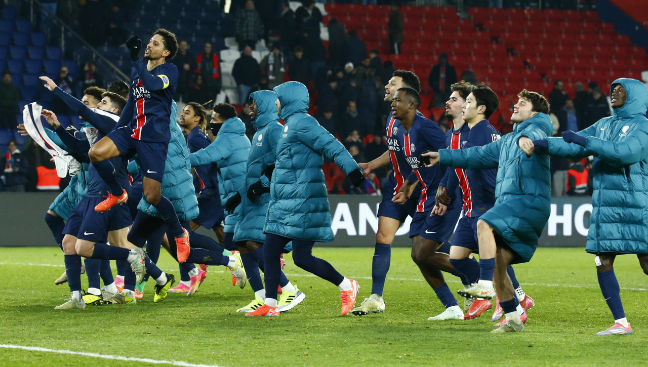 Así queda la clasificación de la Ligue 1, tras los triunfos de PSG, Marsella y Niza en la jornada 24 de la liga francesa