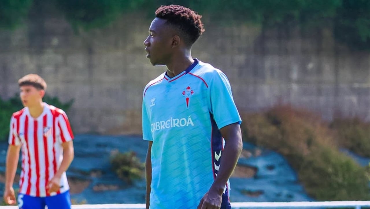 Aldrine Kibet, la joven estrella del Celta, revela sus dos grandes sueños con el equipo gallego