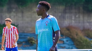 Aldrine Kibet, la joven estrella del Celta, revela sus dos grandes sueños con el equipo gallego