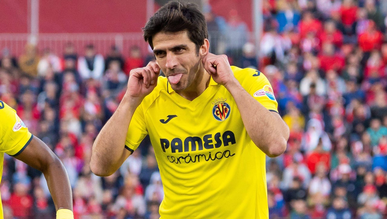 A Gerard Moreno le salen caras sus celebraciones