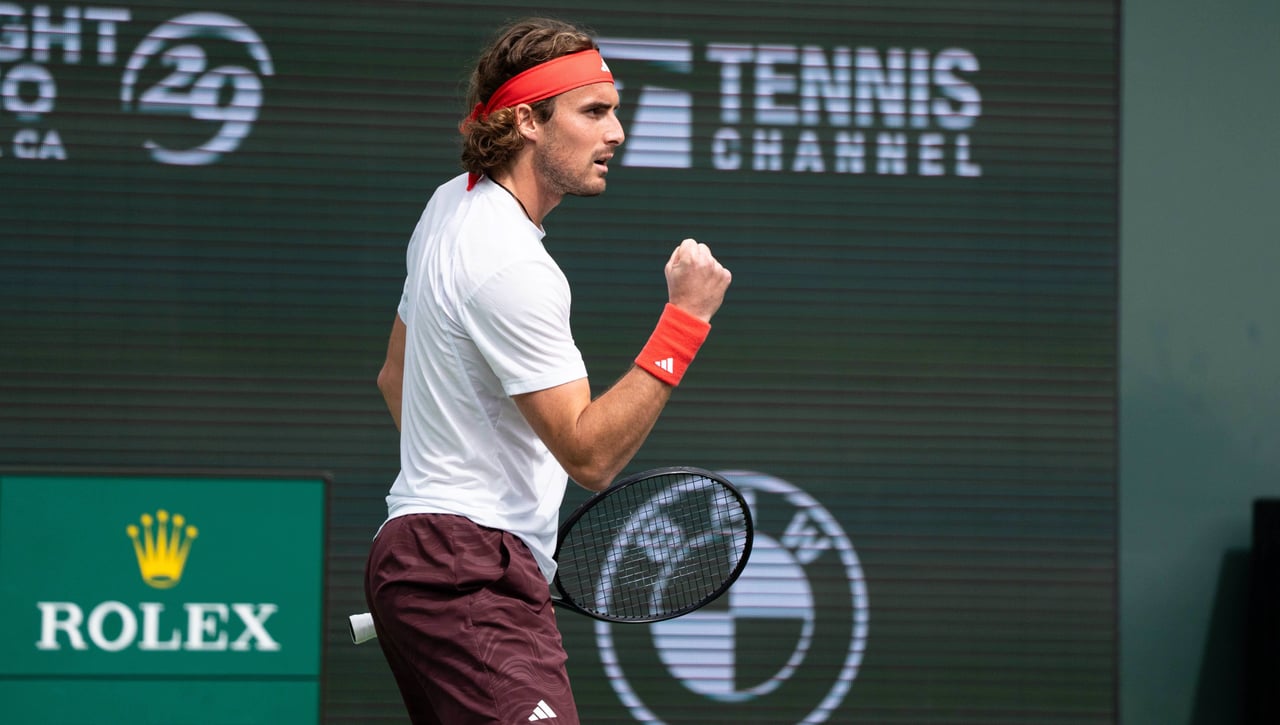 Tsitsipas se baja de Viena tras cobrar el cheque de Arabia