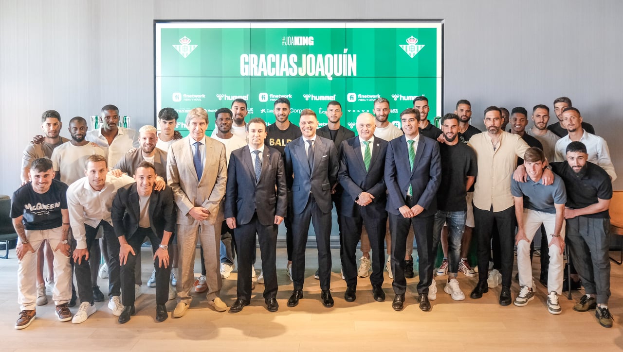 El Betis anuncia fecha y hora para el partido homenaje a Joaquín 