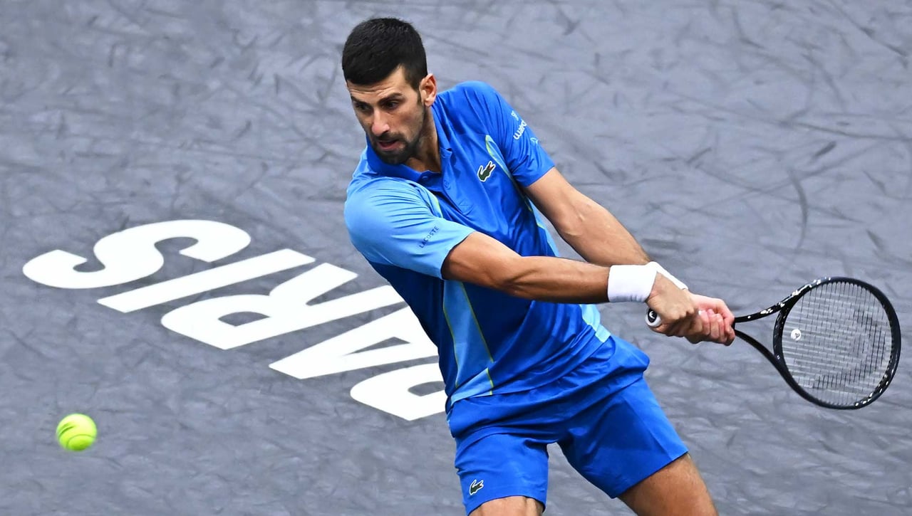 Djokovic, intratable en París ante Rune y cada vez más lejos de Carlos Alcaraz