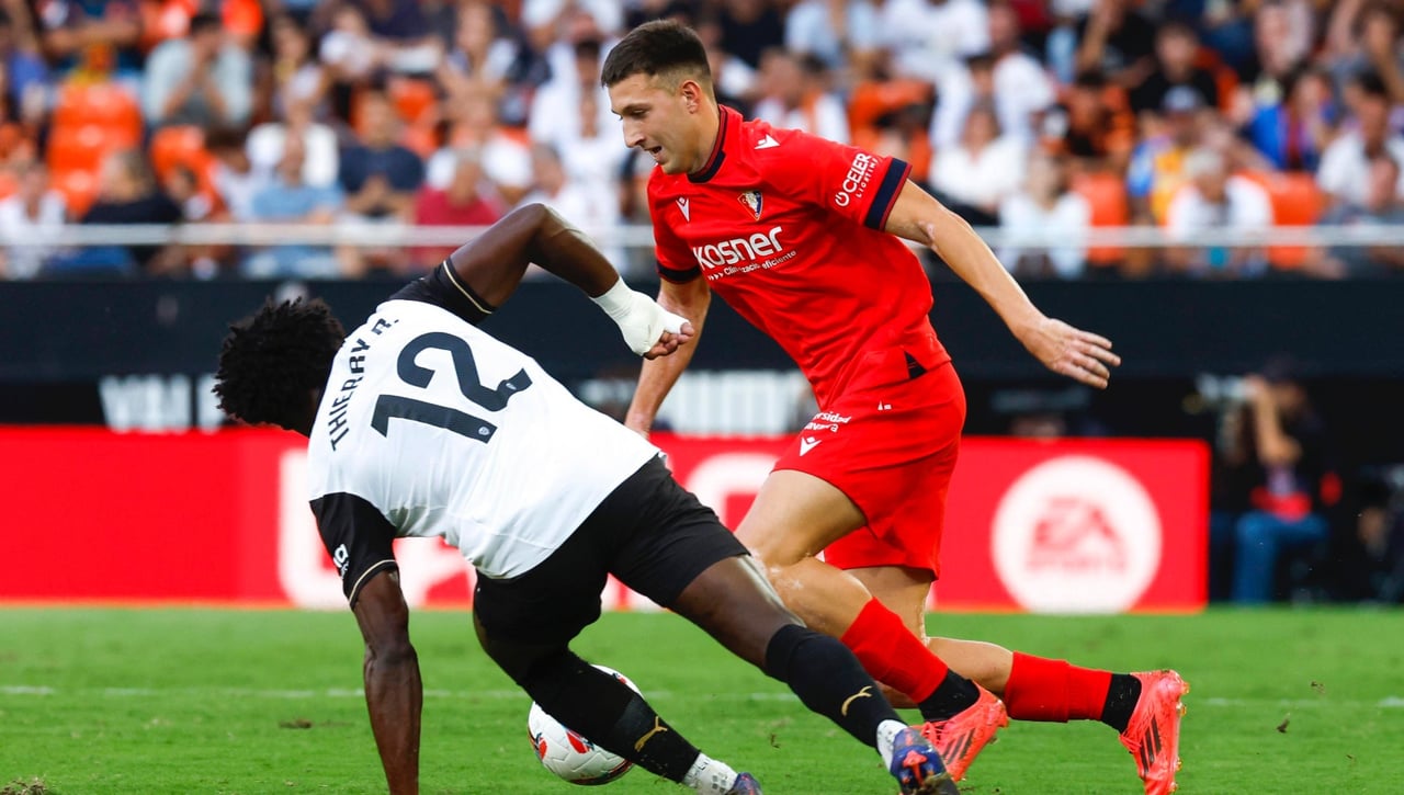 Valencia 0-0 Osasuna: Desastre compartido y con final merecido en Mestalla