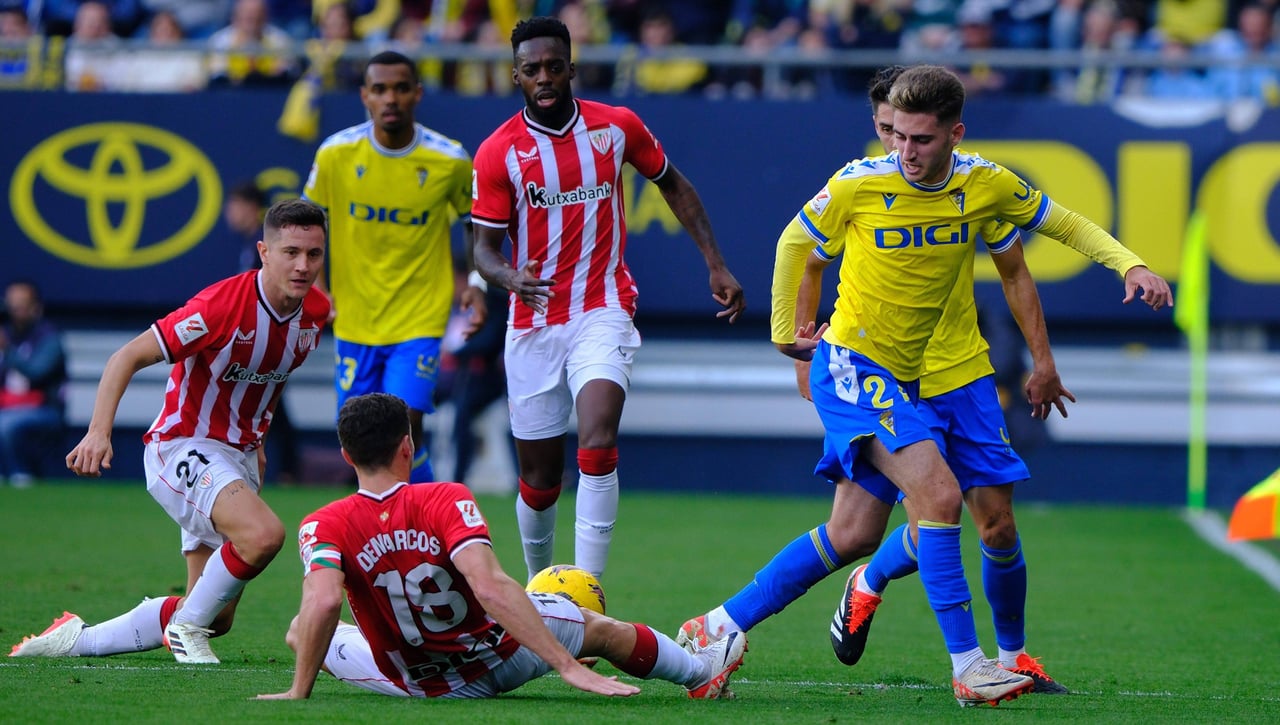 Cádiz 0-0 Athletic: Punto de esperanza en el estreno de Pellegrino