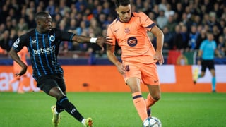 Eric García: "Creo que me he roto la nariz"