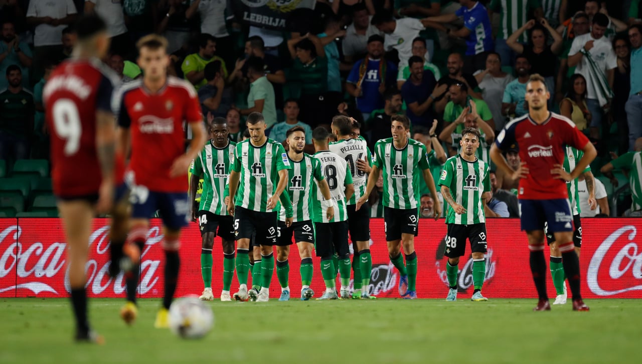 Dónde ver el Betis - Osasuna de la Copa del Rey en directo por TV y online