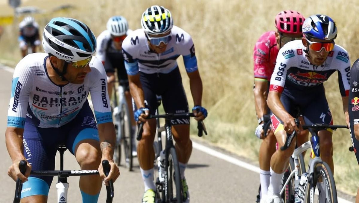 Abandona por una grave caída uno de los favoritos de La Vuelta