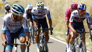 Abandona por una grave caída uno de los favoritos de La Vuelta