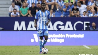 La desdicha de Moussa Diarra con un Málaga 'gafado' en defensa