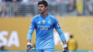 Courtois estalla contra Tebas: "No he visto nunca a un presidente de una Liga hablar así"